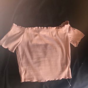 Brand new off the shoulder crop top